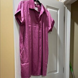 Elegant Pink Women's Dress